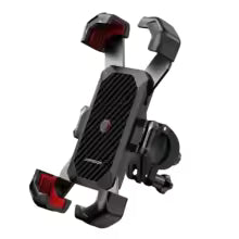 Soporte Universal de teléfono para motos y bicicleta, accesorio con vista de 360 °,Antivibración.